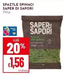 Saper di sapori - Spaztle Spinaci