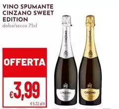 Cinzano - Vino Spumante  Sweet Edition