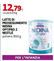 Nestlè - Latte Di Proseguimento Nidina Optipro 2