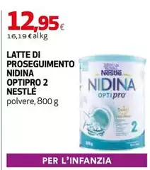 Nestlè - Latte Di Proseguimento Nidina Optipro 2
