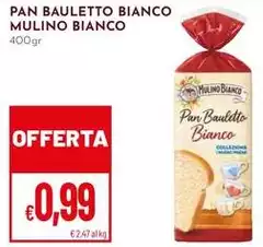 Mulino Bianco - Pan Bauletto Bianco