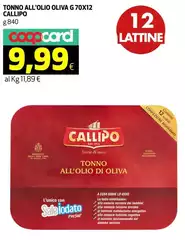 Callipo - Tonno All'Olio Oliva Callipo - Tonno All'Olio Oliva