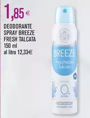 Breeze - Deodorante Spray  Fresh Talcata