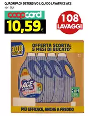 Ace - Detersivo Liquido Lavatrice