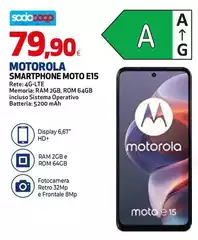 Motorola - Smartphone Moto E15