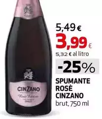 Cinzano - Spumante Rosè