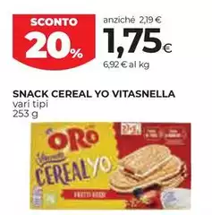 Vitasnella - Snack Cereal Yo