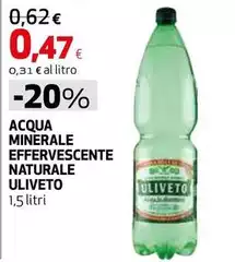 Uliveto - Acqua Minerale Effervescente Naturale