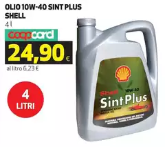 Shell - Olio 10w-40 Sint Plus