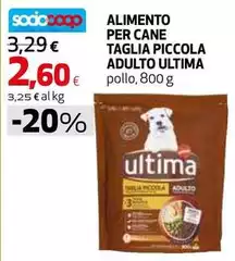 Ultima - Alimento Per Cane Taglia Piccola Adulto
