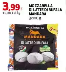 Mandara - Mozzarella Di Latte Di Bufala Mandara - Mozzarella Di Latte Di Bufala