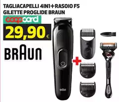 Braun - Tagliacapelli 4in1-rasoio F5 Braun - Tagliacapelli 4in1-rasoio F5