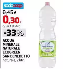San Benedetto - Acqua Minerale Naturale Ecogreen