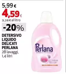 Perlana - Detersivo Liquido Delicati