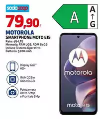 Motorola - Smartphone Moto E15 Motorola - Smartphone Moto E15