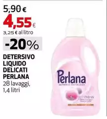Perlana - Detersivo Liquido Delicati
