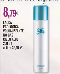Cielo - Lacca Ecologica Volumizzante No Gas