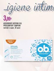 Igiene+ - Assorbenti Interni O.B.