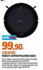Cecotec - Robot Aspirapolvere 8065
