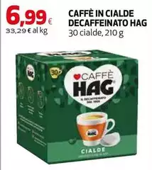 Hag - Caffè In Cialde Decaffeinato