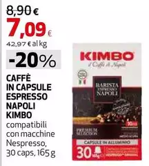 Kimbo - Caffè In Capsule Espresso Napoli