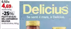 Delicius - Filetti Di Alici Del Cantabrico Delicius - Filetti Di Alici Del Cantabrico