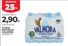Valmora - Acqua Naturale