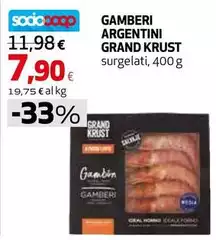 Grand krust - Gamberi Argentini Grand krust - Gamberi Argentini