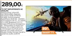 Philips - Tv 50" 50pus7000/12 4k