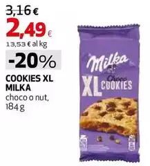 Milka - Cookies Xl