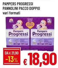 Pampers - Progressi Pannolini Pacco Doppio