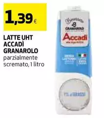 Granarolo - Latte UHT Accadi