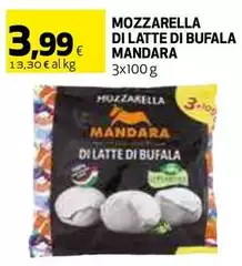Mandara - Mozzarella Di Latte Di Bufala Mandara - Mozzarella Di Latte Di Bufala