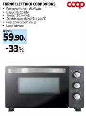 Forno Elettrico Coop Dn19ns