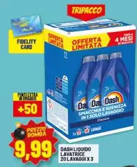 Dash - Lavatrice 20 Lavaggi X 3 Dash - Lavatrice 20 Lavaggi X 3