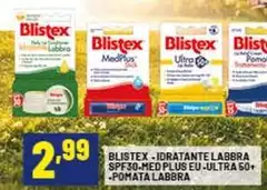 Blistex - Idratante Labbra Spf30-med Plus Eu-ultra 50+/ Pomata Labbra Blistex - Idratante Labbra Spf30-med Plus Eu-ultra 50+/ Pomata Labbra