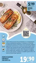 Fiori Di Salmone Con Pelle