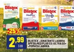 Blistex - Idratante Labbra Spf30-med Plus Eu-Ultra 50+/Pomata Labbra Blistex - Idratante Labbra Spf30-med Plus Eu-Ultra 50+/Pomata Labbra