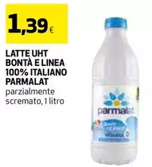 Parmalat - Latte Uht Bontà E Linea 100% Italiano