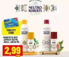 Roberts - Deo Spray/Roll