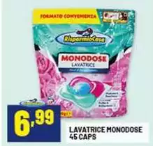 Lavatrice Monodose 45 Caps