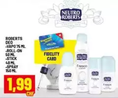 Roberts - Deo/vapo/roll-on