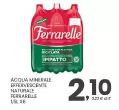 Ferrarelle - Acqua Minerale Effervescente Naturale