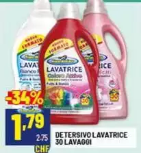 Detersivo Lavatrice 30 Lavaggi Detersivo Lavatrice 30 Lavaggi