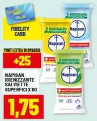 Napisan - Igienizzante Salviette Superfici