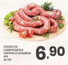 Aia - Salsiccia Campagnola Verzino/ Luganega