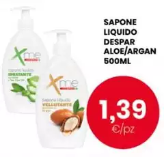 Despar - Sapone Liquido Aloe/Argan