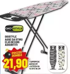 Gio’style - Asse Da Stiro Elio Decori