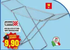 Gimi - Rio Silver Stend 18mt180x55xh93 Gimi - Rio Silver Stend 18mt180x55xh93