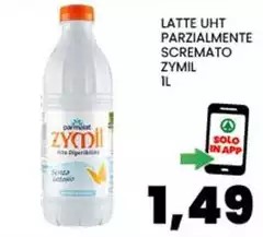 Parmalat - Latte Uht Parzialmente Scremato Zymil Parmalat - Latte Uht Parzialmente Scremato Zymil